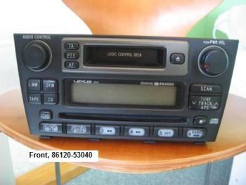 Wiring Diagram For Audio Unit In An Is 300 - 01 - 06 Lexus IS300