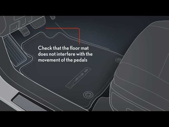 More information about "Video: 2013 Lexus Driver's Floor Mat Installation"