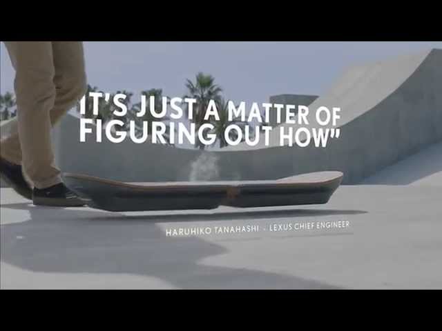 More information about "Video: Lexus has created a real, rideable hoverboard"