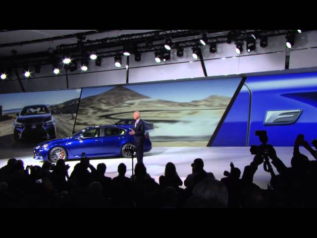 More information about "Video: The Lexus GS F Live Reveal Video from NAIAS"