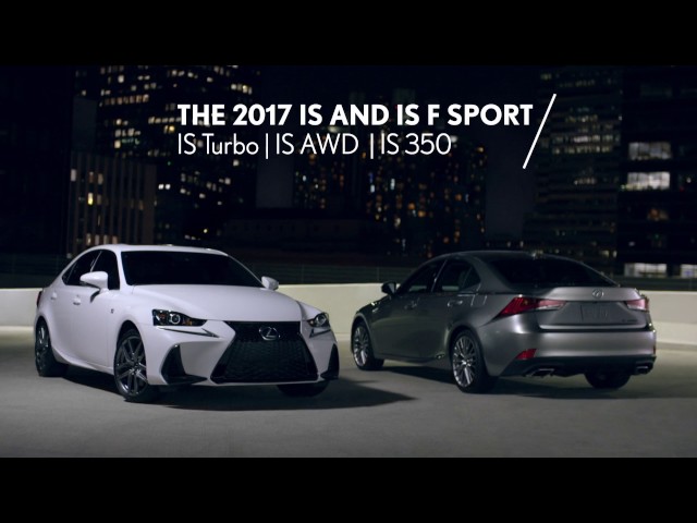 More information about "Video: 2017 Lexus IS Luxury Sport Sedan Video Brochure: “Dawn to Dusk”"