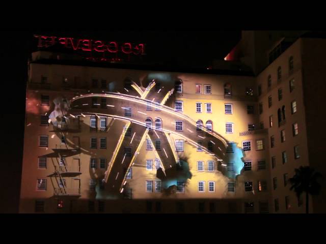 More information about "Video: Lexus CT 3D Art Projection on Earth Night"