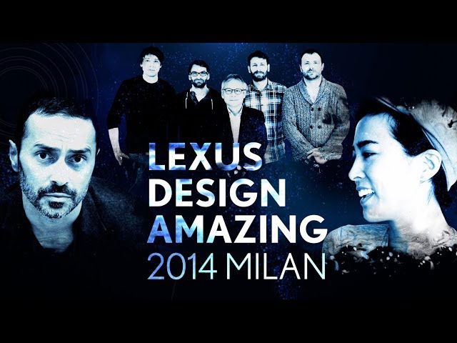 More information about "Video: LEXUS DESIGN AMAZING 2014 - 3 Works from Renowned Designers in Milan"