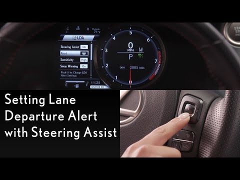 More information about "Video: How-To Use Lane Departure Alert with Steering Assist | Lexus"
