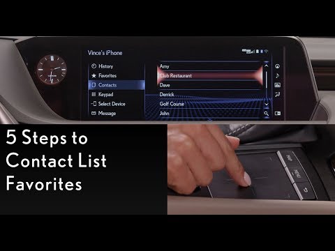 More information about "Video: How-To Select Contact List Favorites | Lexus"