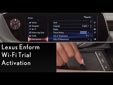 More information about "Video: How-To Activate Trial Period for Lexus Enform WiFi | Lexus"