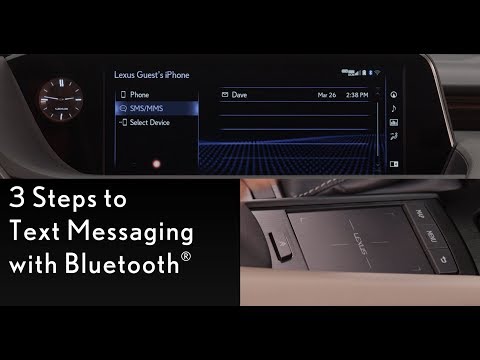 More information about "Video: How-To Text Message with Bluetooth | Lexus"