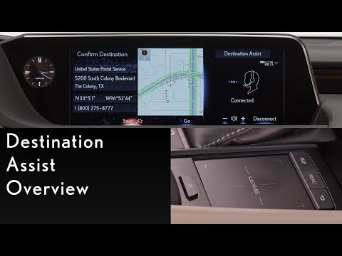 More information about "Video: How- To Use Destination Assist | Lexus"