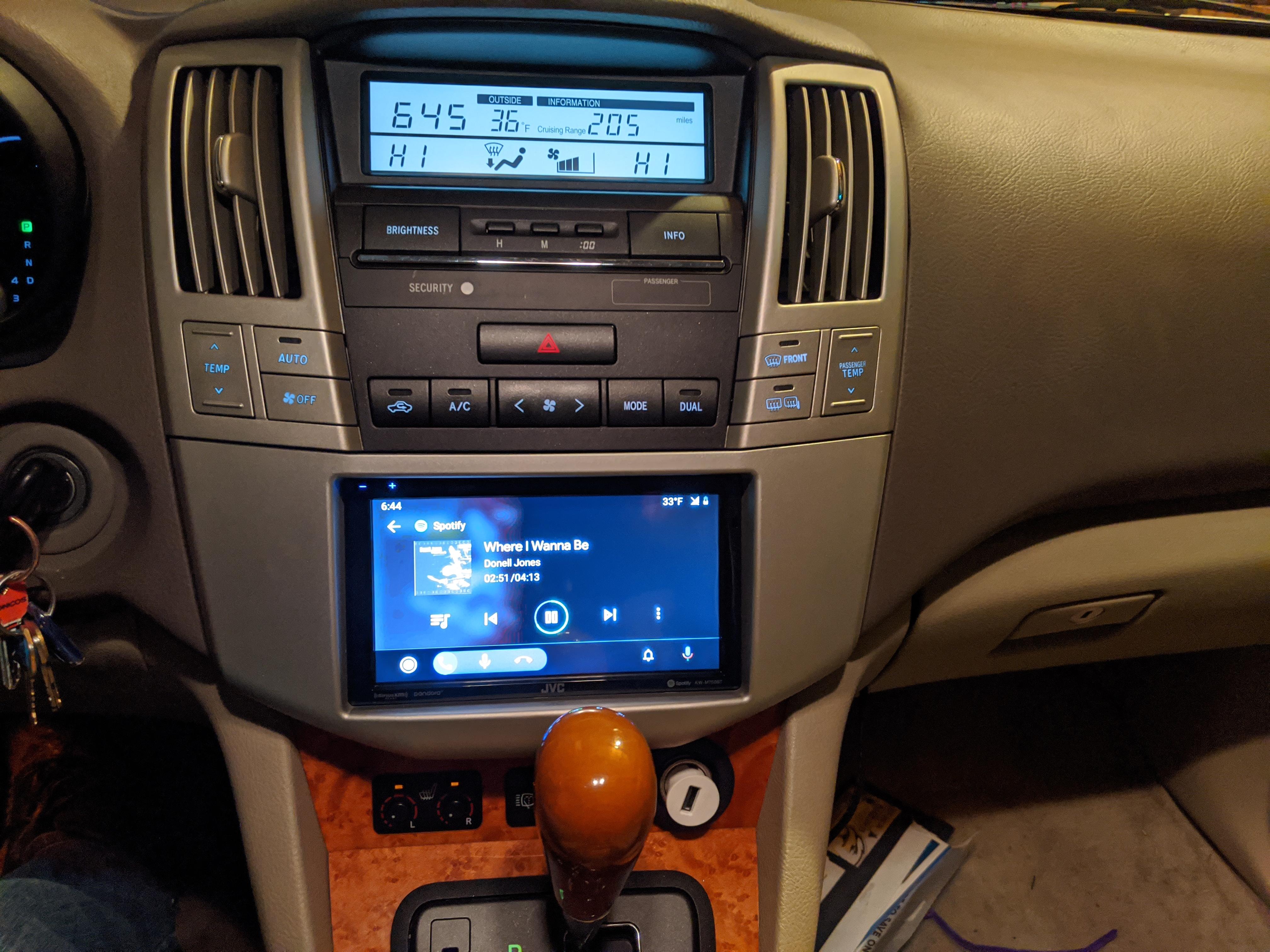 Stereo Upgrade What Works? 04 09 Lexus RX330 / RX350