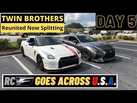 More information about "Video:Lexus RCF Almost Crashes Into Nissan GTR | RCF Across USA Day 5"