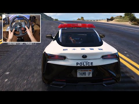More information about "Video: 2018 Lexus LC 500 Japanese police - GTA V | Logitech G29 🔥 When GTA VI ? Who waiting? REVIEW"