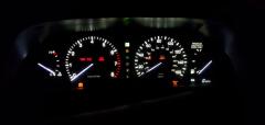 1990 Lexus LS400 gauge cluster pitch dark