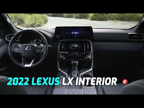 More information about "Video: 2022 Lexus LX 600 Interior First Look"