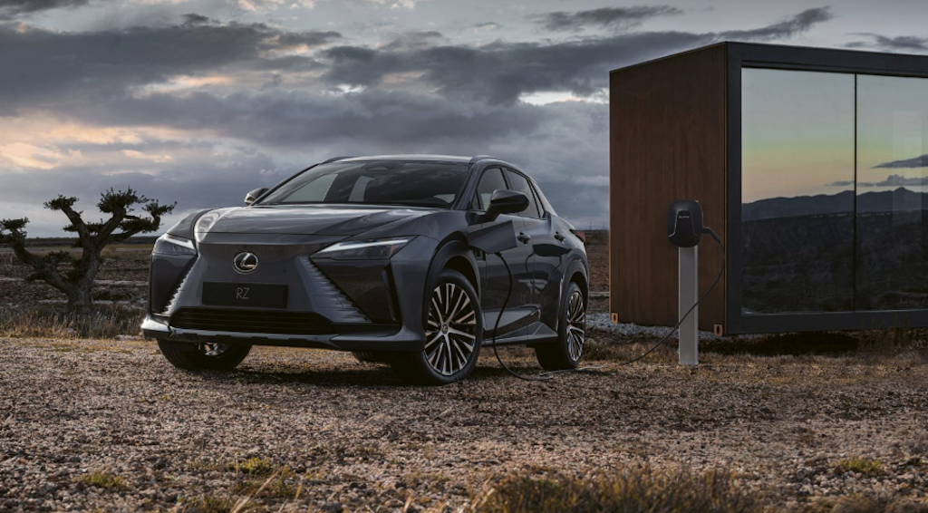 Five things to know about the 2023 Lexus RZ 450e
